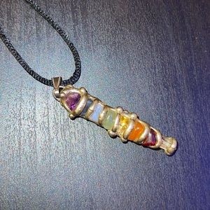 Chakra Stones Pendant & Necklace